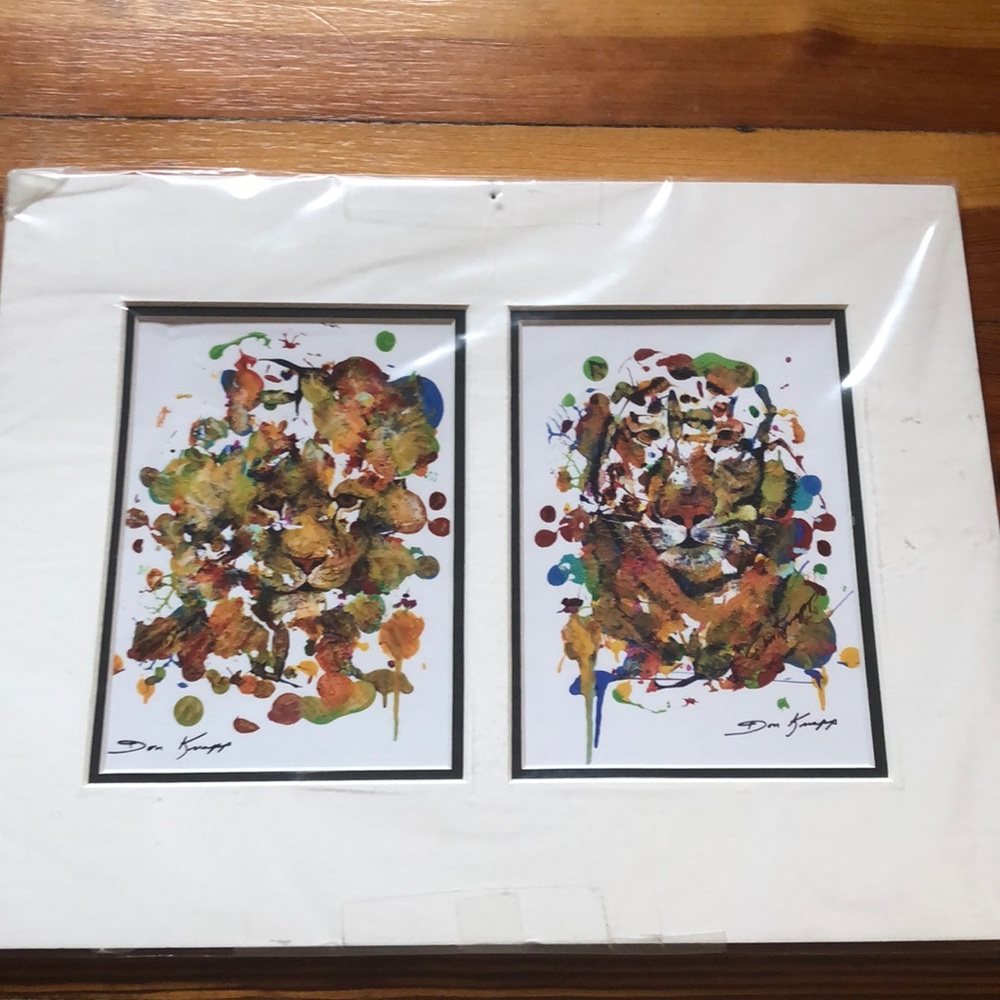 Lion/Tiger Art